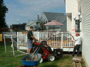 Installing Underground Pipe